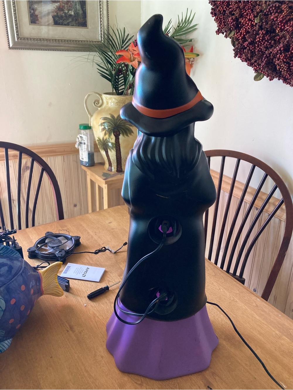 Cracker Barrel witch blow mold - Picture 3 of 8